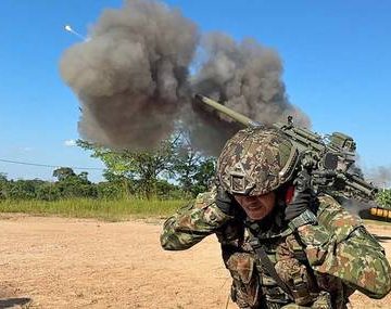 combates Combate el ejército de Colombia a la guerrilla del ELN con 9 mil militares