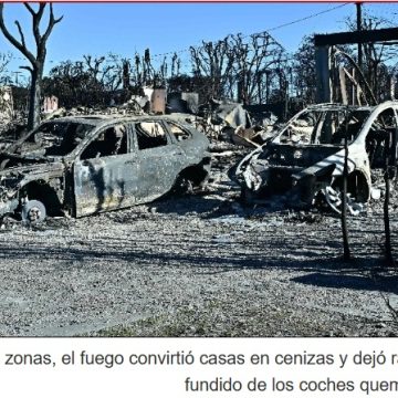 incendio Reavivan los incendios en Los Ángeles; suman 24 víctimas