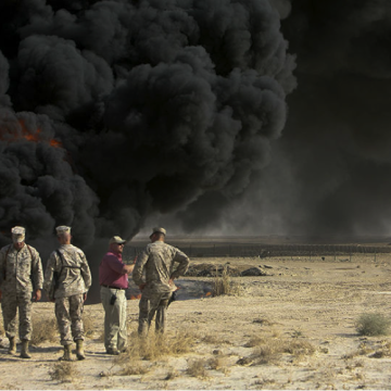 smoke Militarismo y colapso climático