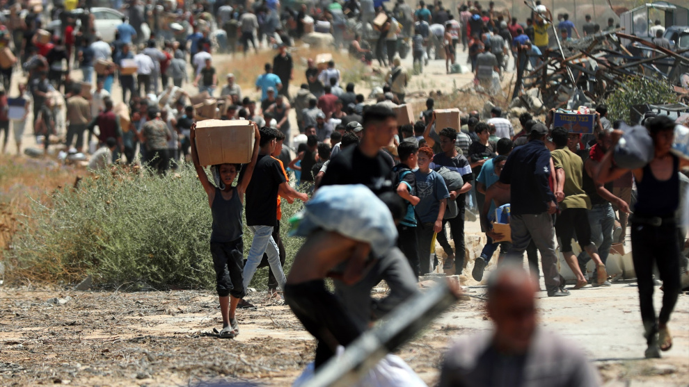 Gaza Gaza, entre la hambruna y la militarización: las consecuencias del sistema de ayuda de EEUU e Israel