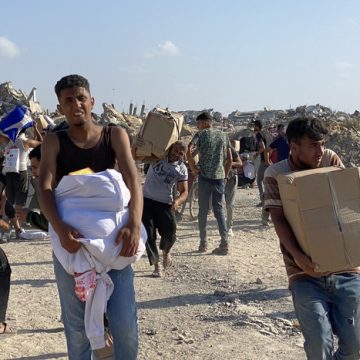 Gaza Escenas de caos y desconsuelo en el reparto de ayuda humanitaria en Gaza
