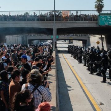 Crónica del cuarto día de resistencia en Los Ángeles a las políticas de Trump