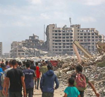 “Moriremos aquí”: gazatíes ante la anunciada expulsión por Israel