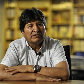Evo Morales llamó a anular el voto