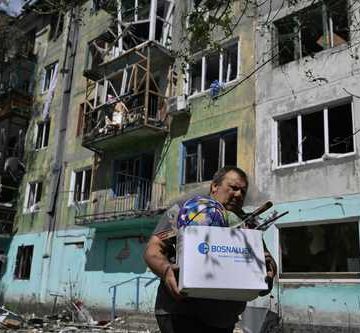 Incursión rusa rompe la línea defensiva ucrania en Donietsk