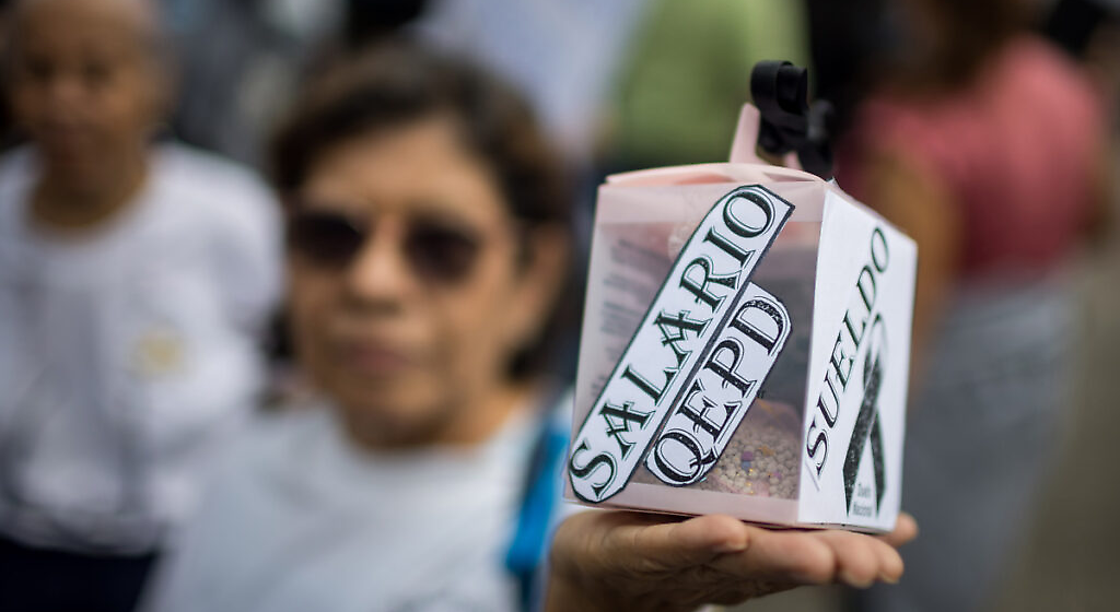 Comité Nacional de Conflicto: El salario mínimo de un dólar en Venezuela es una afrenta a la clase trabajadora