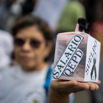 Comité Nacional de Conflicto: El salario mínimo de un dólar en Venezuela es una afrenta a la clase trabajadora