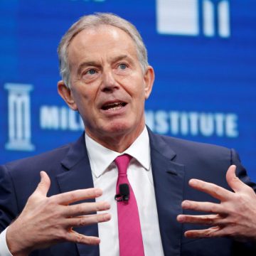 EEUU planea nombrar a Tony Blair líder de un “gobierno de transición” en Gaza