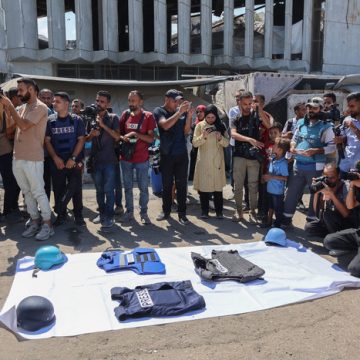 PALESTINIAN-ISRAEL-CONFLICT-GAZA-MEDIA El periodismo bajo fuego en Gaza