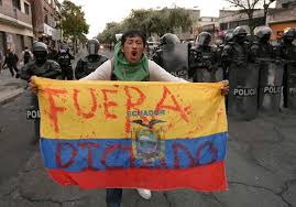 Ecuador Noboa pide apoyo a la OEA y a Israel contra protestas sociales; escala la represión