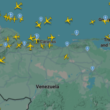 EEUU emite alerta aeronáutica en el espacio aéreo de Venezuela por aumento de actividad militar