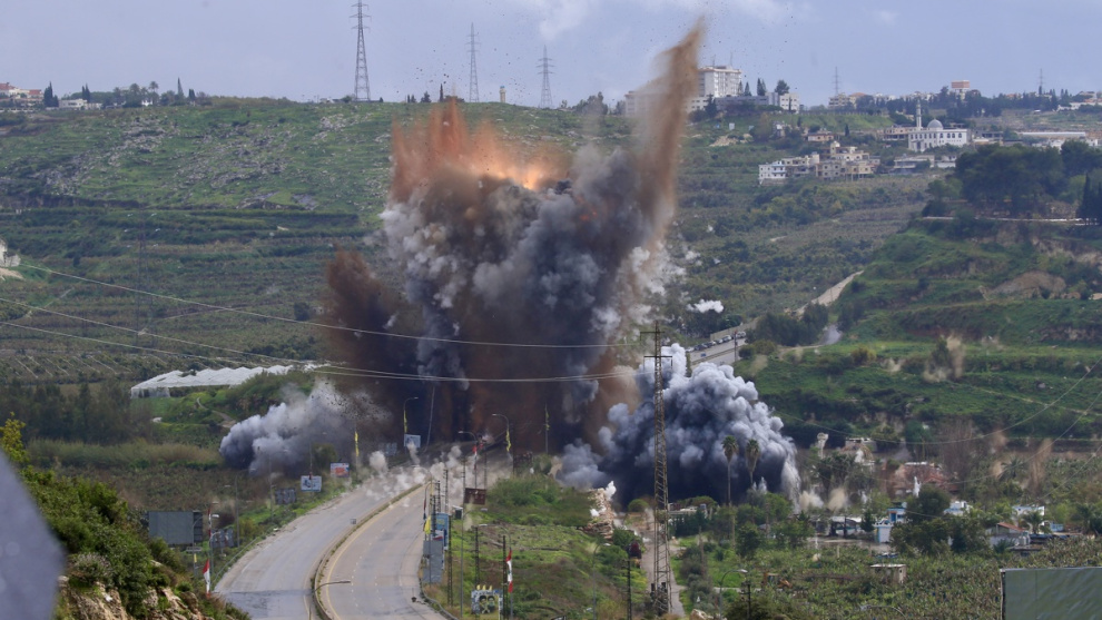 Líbano puentes Israel anuncia la ocupación del sur del Líbano hasta el río Litani tras detonar cinco de sus puentes