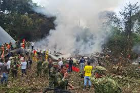 colombia Aeronave militar colombiana se estrella y deja saldo de 66 muertos y 57 heridos