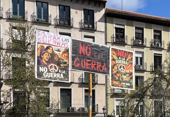 ¡No a las guerras!