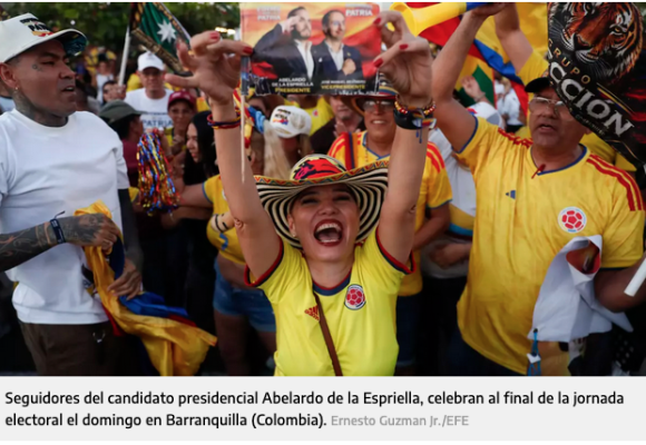 Claves de la victoria del candidato de extrema derecha en Colombia y qué puede pasar en la segunda vuelta