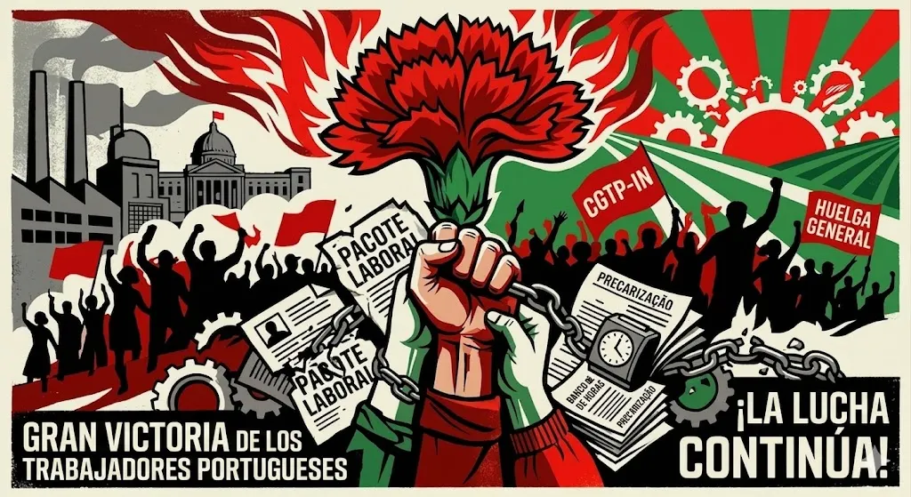 Portugal La derrota del “Pacote Laboral”: una gran victoria de los trabajadores portugueses