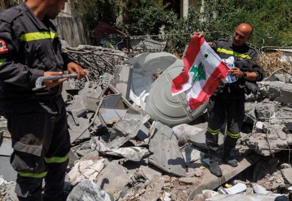 israel ofenskiva Israel mantiene sus ataques en Líbano en claro desafío al acuerdo de EEUU con Irán