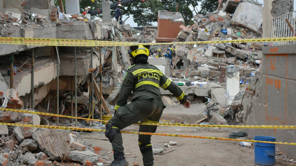 Colombia El terremoto de magnitud 7,4 que sacudió hace dos semanas a Colombia deja ya 331 muertos
