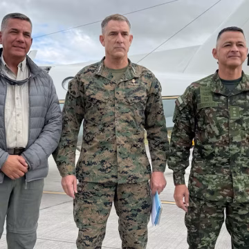 Ecuador EEUU Col Ecuador anunció operaciones militares con EE.UU. y Colombia
