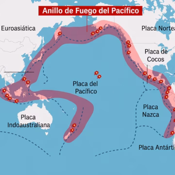 Así funciona el Anillo de Fuego, el origen del terremoto en Colombia