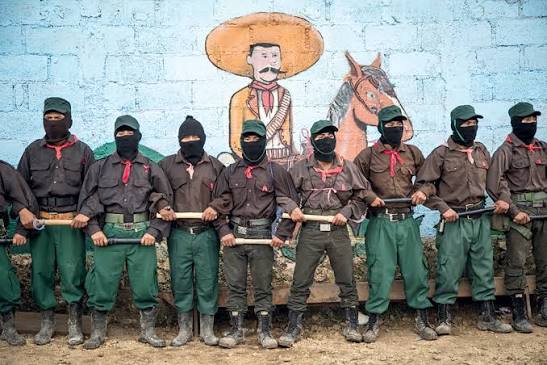 zapatistas Ahí vienen los zapatistas