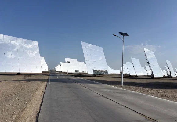 China Sistema de energía solar con sales fundidas revoluciona la generación de electricidad en China