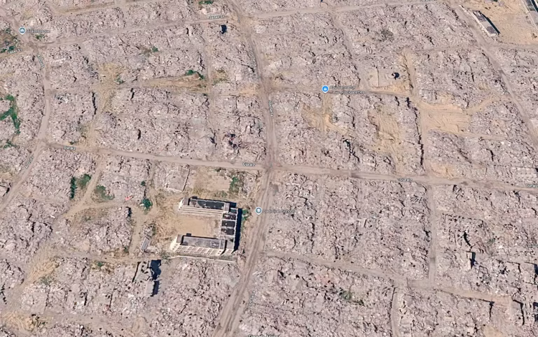Nuevas imágenes de Google Earth muestran la magnitud de la destrucción en Gaza