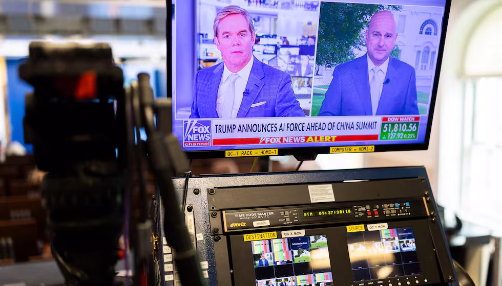 Mediios comunicación EEUU Las principales cadenas de televisión de EE.UU. suspendieron la cobertura de Trump