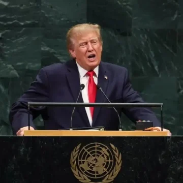 ONU Trump, Netanyahu y las sillas vacías