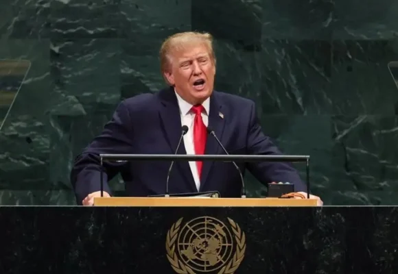 ONU Trump, Netanyahu y las sillas vacías