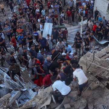 ONU Paletina La ONU pidió el acceso internacional a Gaza tras el hallazgo de cadáveres