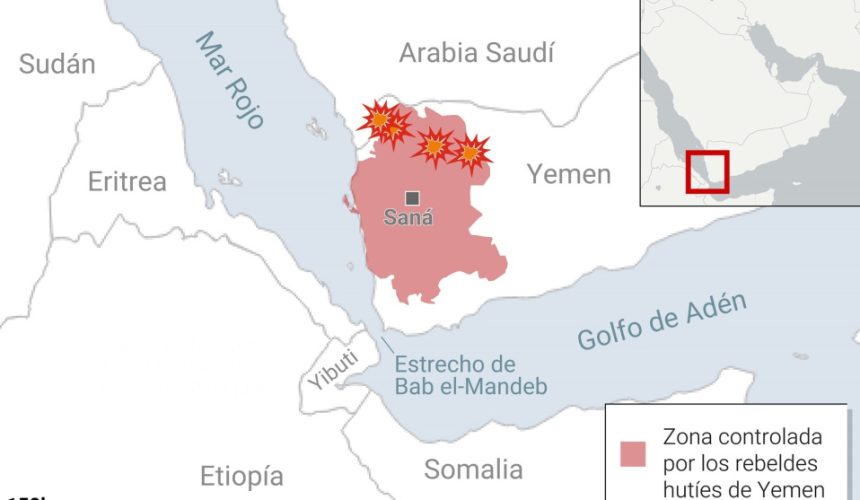 El asalto de los hutíes a Bab el-Mandeb, preludio de una gran ofensiva contra Irán